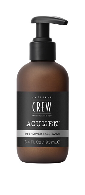 American Crew Čistiaca pena na tvár Acumen (In-Shower Face Wash) 190 ml