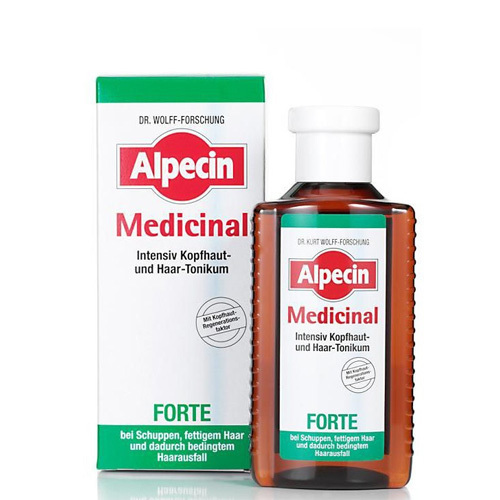 Alpecin Intenzívne vlasové tonikum proti vypadávaniu vlasov (Medicinal Forte Liquid) 200 ml