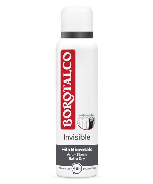 Borotalco Dezodorant v spreji Invisible 150 ml