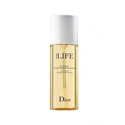 Dior Olejový odličovač make-upu pre všetky typy pleti Hydra Life (Oil To Milk - Make Up Removing Cleanser) 200 ml