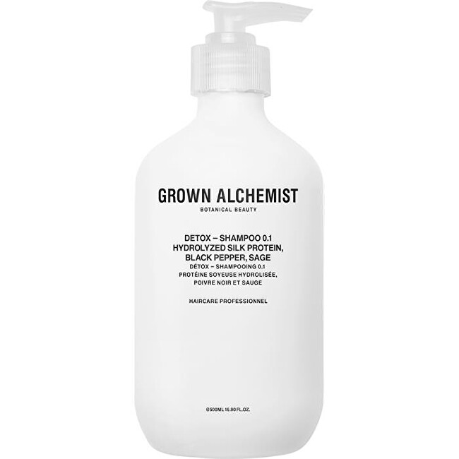 Grown Alchemist Detox shampoo - Hydrolyzed Silk lycopenu, Sage 500 ml