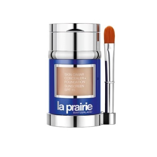 La Prairie Luxusné tekutý make-up s korektorom SPF 15 (Skin Caviar Concealer Foundation) 30 ml   2 g Tender Ivory