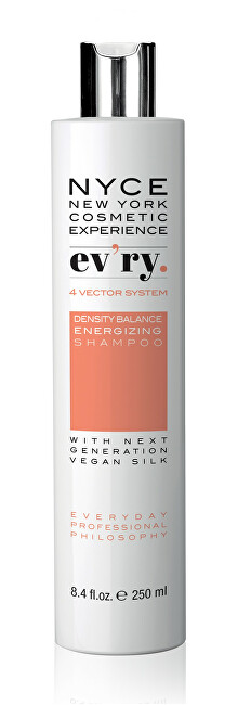NYCE Vegánsky šampón pre citlivú pokožku a proti vypadávaniu vlasov Evry (Density Balance Energizing Shampoo) 250 ml