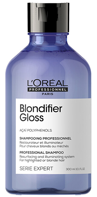 L´Oréal Professionnel Regeneračné a rozjasňujúce šampón pre blond vlasy Série Expert Blondifier (Gloss Shampoo) 300 ml
