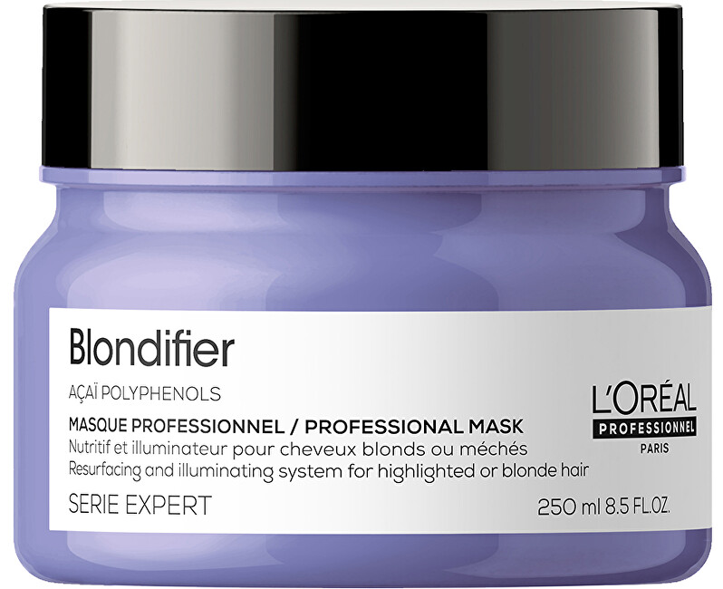 L´Oréal Professionnel Rekonštrukčnej a rozjasňujúci maska pre blond vlasy Série Expert Blondifier (Masque) 250 ml