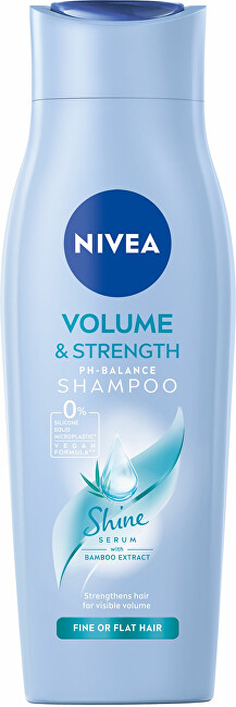 Nivea Šampón pre zväčšenie objemu vlasov Volume & Strength 250 ml