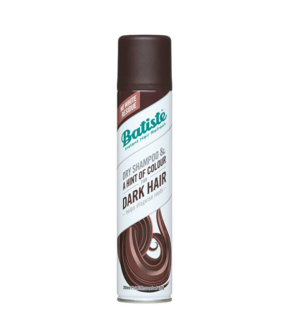 Batiste Suchý šampón pre tmavé vlasy (Dry Shampoo Plus Divine Dark) 200 ml