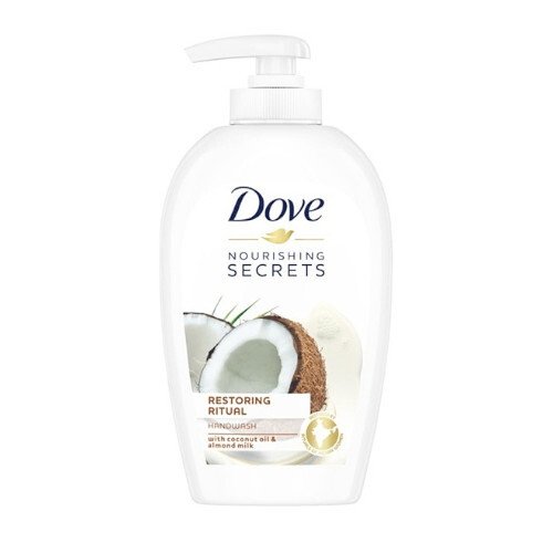 Dove Tekuté mydlo s kokosovým olejom a mandľovým mliekom Restoring Ritual (Hand Wash) 250 ml