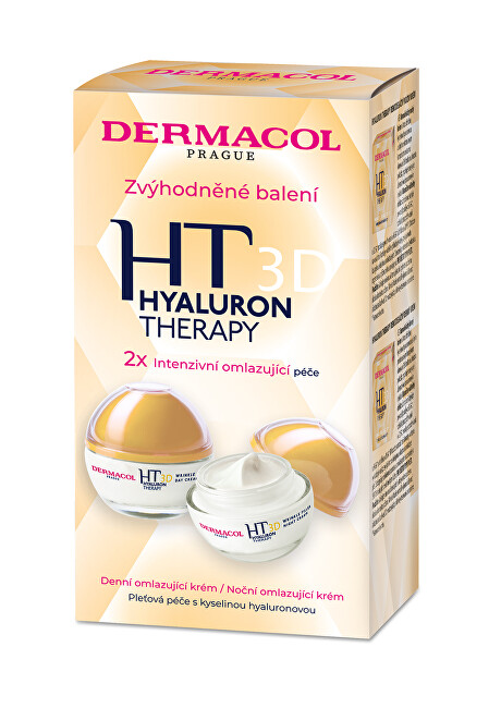 Dermacol Zvýhodnené balenie denný   nočný krém 3D Hyaluron Therapy