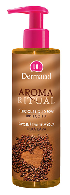 Dermacol Opojné tekuté mydlo Írska Káva Aroma Ritual(Delicious Liquid Soap) 250 ml