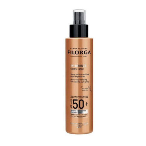 Filorga Regeneračný ochranný sprej proti starnutiu pokožky SPF 50  UV- Bronze ( Anti-Ageing Sun Spray) 150 ml