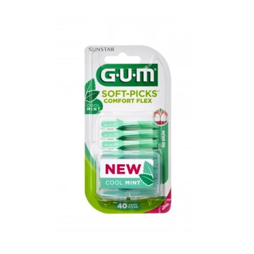 GUM Gumové medzizubné kefky SoftPicks Comfort Flex Mint 40 ks