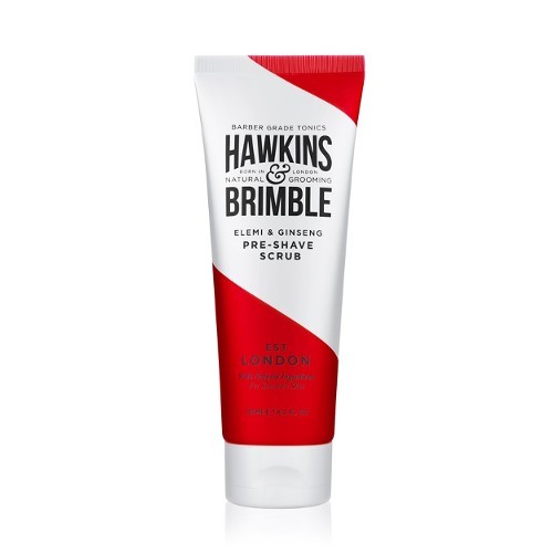 Hawkins & Brimble Jemný pleťový peeling pre mužov s vôňou elemi a ženšenu (Elemi & Ginseng Pre-Shave Scrub) 125 ml