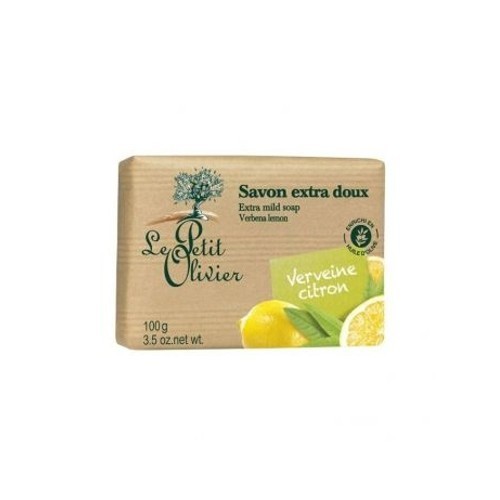 Le Petit Olivier Extra jemné mydlo Verbena a citrón (Extra Mild Soap Bars) 100 g