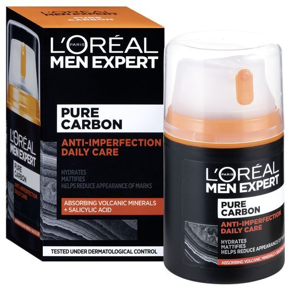 L´Oréal Paris Denný krém proti nedokonalostiam Paris Men Expert Pure Carbon (Anti-Imperfection Daily Care ) 50 ml