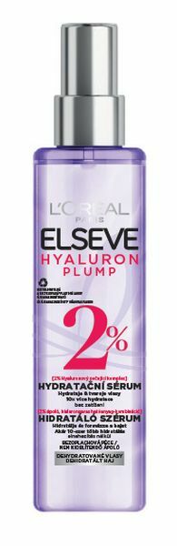 L´Oréal Paris Hydratačné sérum s 2% hyaluronovým ošetrujúcim komplexom Elseve Hyaluron Plump ( Hydrating Serum) 150 ml
