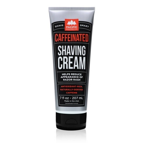 Pacific Shaving Pánsky kofeínový krém na holenie Caffeinated (Shaving Cream) 207 ml