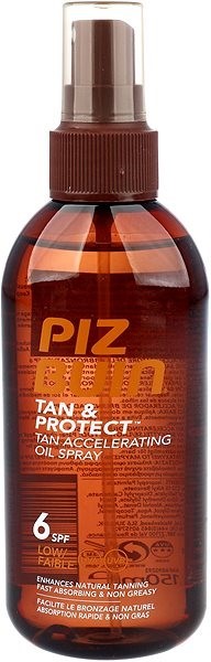 Piz Buin Ochranný olej v spreji urýchľujúci proces opaľovanie Tan & Protect SPF 6 (Tan Accelerating Oil Spray) 150 ml