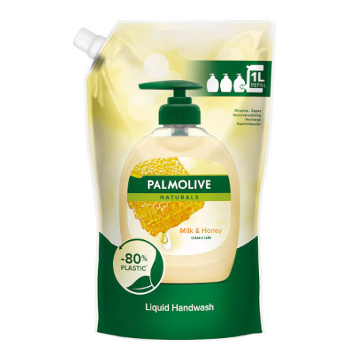 Palmolive Tekuté mydlo Milk & Honey (Liquid Handwash) - náhradná náplň 1000 ml