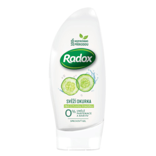 Radox Sprchový gél Natural Uhorka (Shower Gel) 250 ml