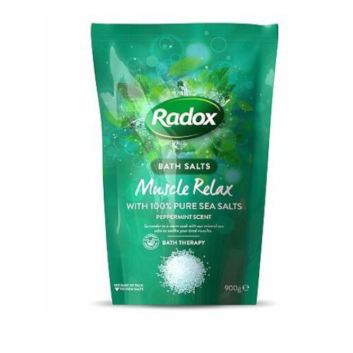 Radox Soľ do kúpeľa Muscle Relax (Bath Salt) 900 g