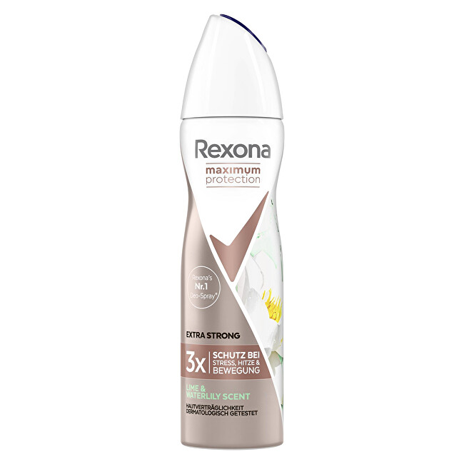 Rexona Antiperspirant v spreji proti nadmernému poteniu Maxi mum Protection Waterlily & Lime 150 ml