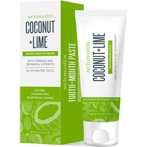 Schmidt´s Zubná pasta Coconut & Lime (Tooth   Mouth Paste) 133 g