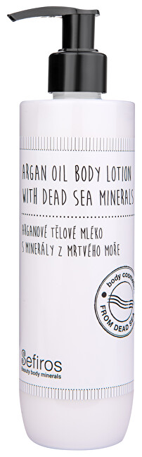 Sefiros Arganové telové mlieko s minerálmi z Mŕtveho mora ( Argan Oil Body Lotion With Dead Sea Mineral s) 300 ml