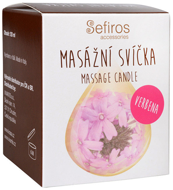 Sefiros Masážna sviečka Verbena (Massage Candle) 120 ml