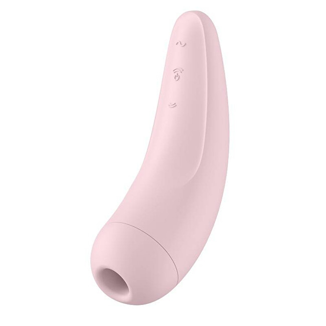 Satisfyer Vibrátor na stimuláciu klitorisu Curvy 2  Pink