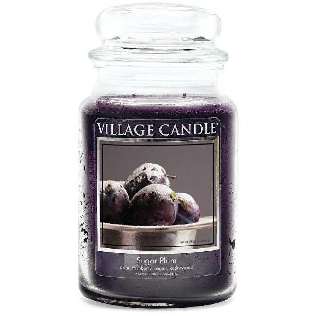 Village Candle Vonná sviečka v skle Sugar Plum 602 g