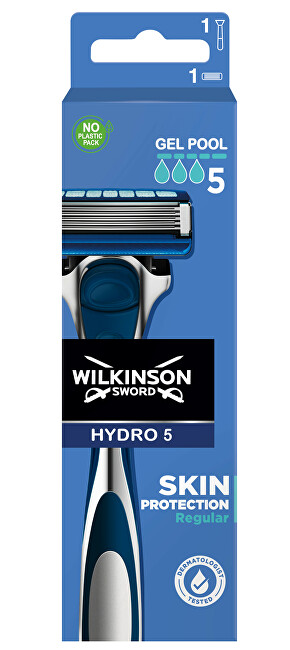Wilkinson Sword Holiaci strojček   1 náhradná hlavica Hydro 5 Skin Protection