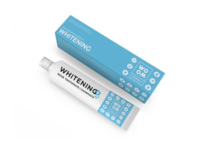 WOOM Bieliaca zubná pasta Family Whitening (Toothpaste) 75 ml