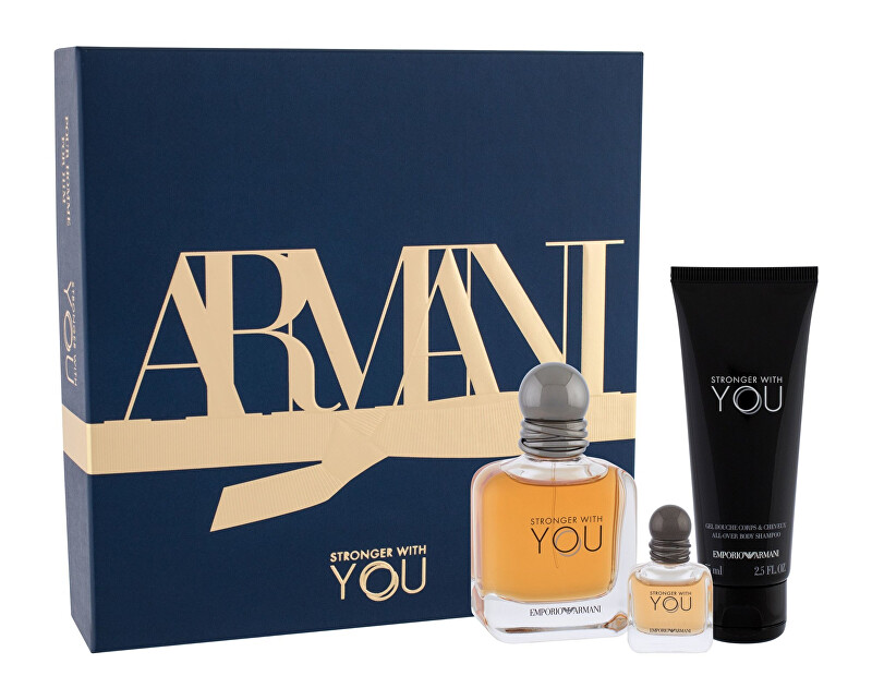 Armani Emporio Armani Stronger With You - EDT 50 ml   sprchový gel 75 ml   EDT 7 ml