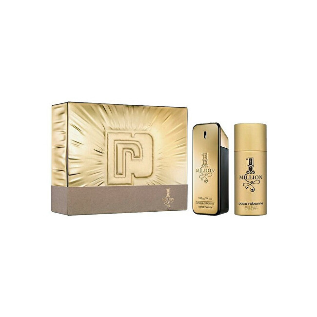 Paco Rabanne 1 Million Parfum - EDP 100 ml   deodorant ve spreji 150 ml