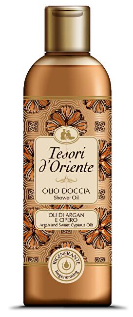 Tesori d´Oriente Sprchový Arganový a cyperový olej 250 ml