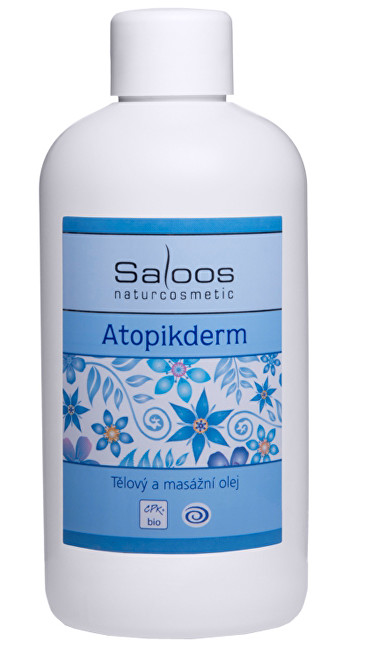 Saloos Bio telový a masážny olej - Atopikderm 250 ml
