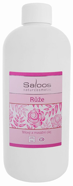 Saloos Bio telový a masážny olej - Ruža 250 ml