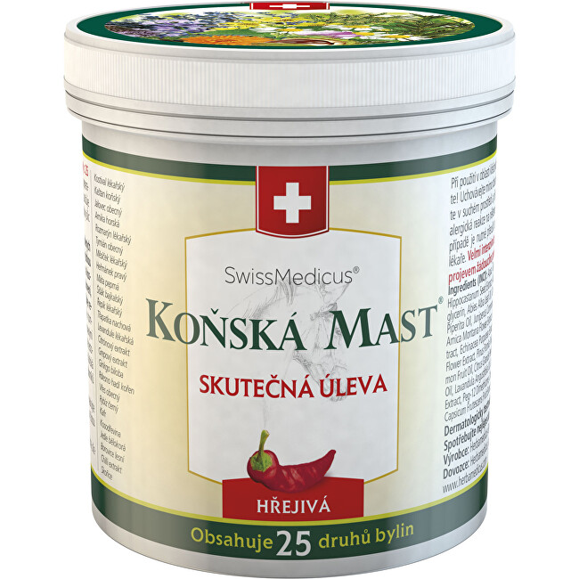 Herbamedicus Konská masť hrejivá 250 ml