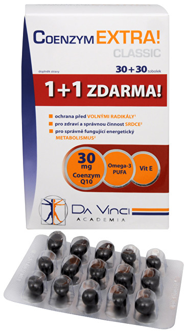 Simply You Coenzym Extra! Classic 30 mg 30 tob.   30 tob. ZADARMO