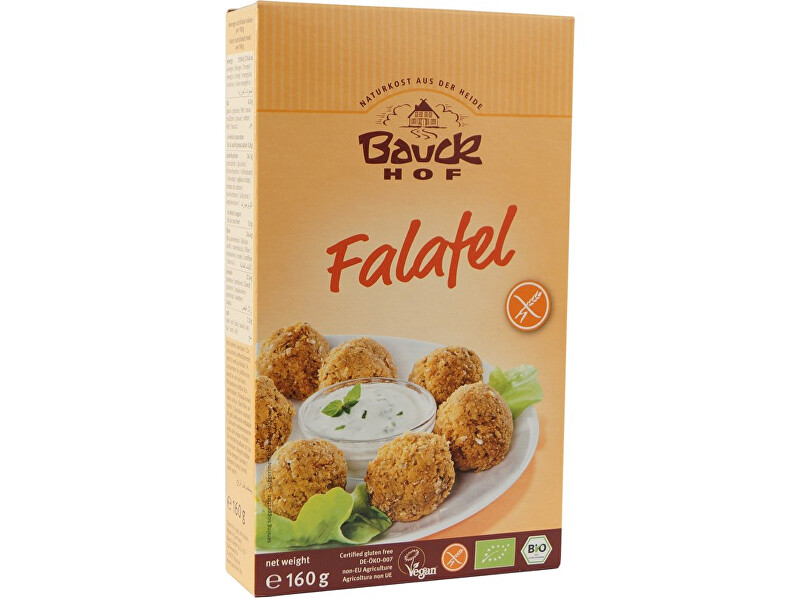 Bauck hof Bio Falafel 160g, bezlepková zmes