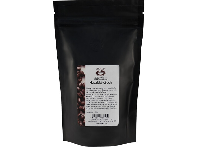 OXALIS Havajský orech 150 g - káva