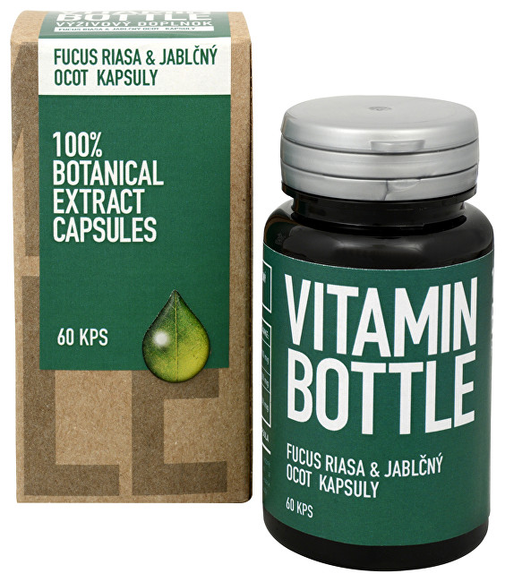 Vitamin-Bottle Fucus riasa a jablčný ocot 60 kapsúl