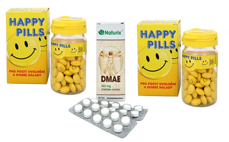 Vetrisol Happy Pills 2 x 75 tbl.   DMAE 50 tbl. zvýhodnené balenie