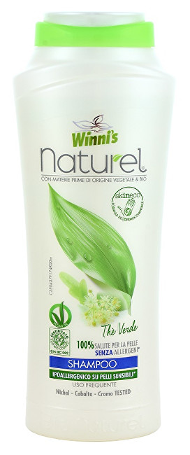 Winni´s Šampón so zeleným čajom pre všetky druhy vlasov 250 ml