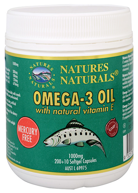 Australian Remedy Omega-3 1000 mg rybí olej 200   10 kapslí