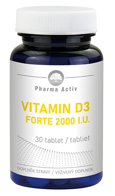 Pharma Activ Vitamín D3 Forte 2000 IU 30 tablet