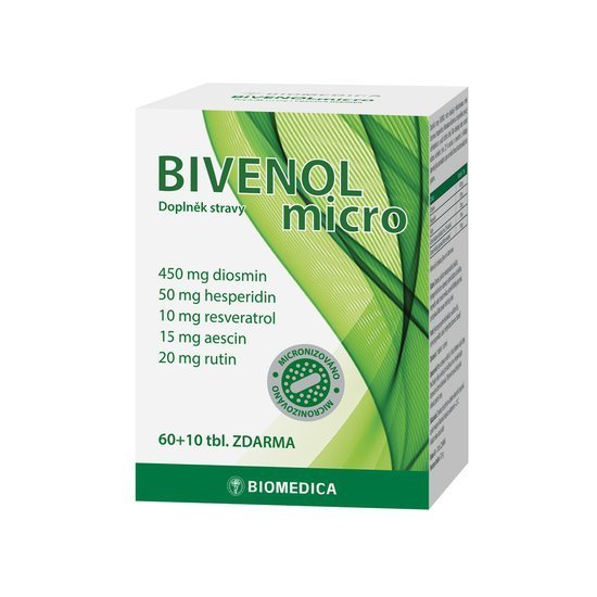 Biomedica Bivenol micro 60   10 tbl.