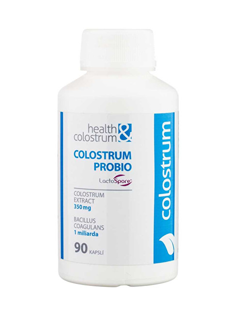 Health&colostrum Colostrum IgG 40 (350 mg)   probiotika 90 kapslí