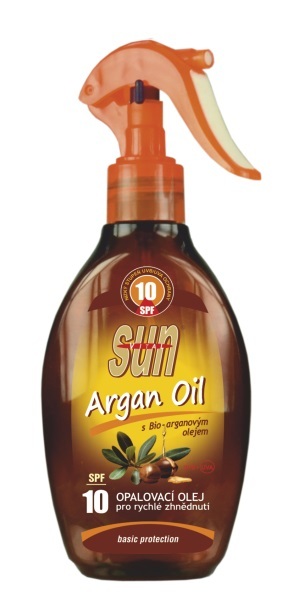 Sun Opaľovací olej s arganovým olejom OF 10 rozprašovacia 200 ml